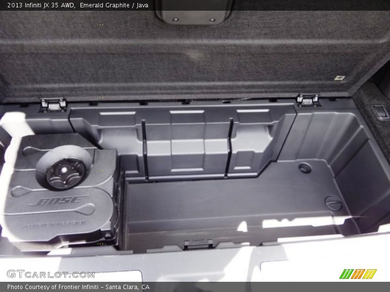 Emerald Graphite / Java 2013 Infiniti JX 35 AWD