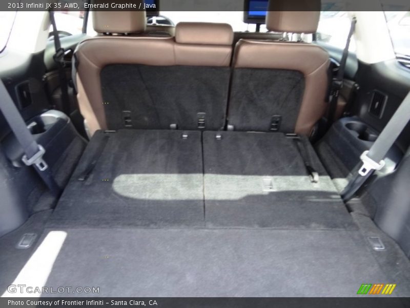 Emerald Graphite / Java 2013 Infiniti JX 35 AWD