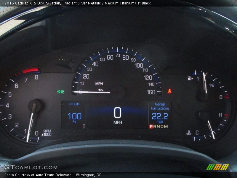 Radiant Silver Metallic / Medium Titanium/Jet Black 2016 Cadillac XTS Luxury Sedan