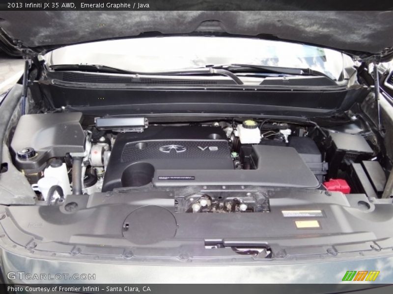 Emerald Graphite / Java 2013 Infiniti JX 35 AWD