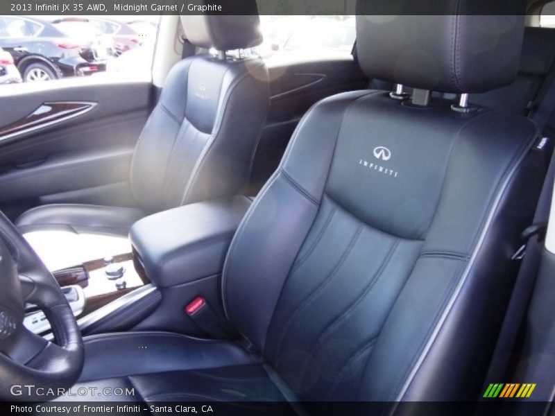 Midnight Garnet / Graphite 2013 Infiniti JX 35 AWD