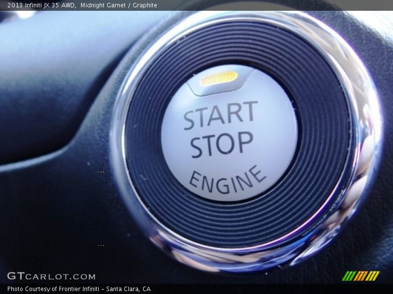Midnight Garnet / Graphite 2013 Infiniti JX 35 AWD