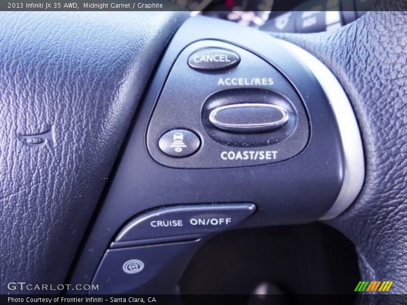 Midnight Garnet / Graphite 2013 Infiniti JX 35 AWD