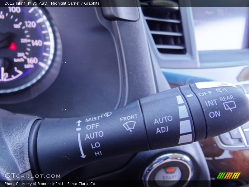Midnight Garnet / Graphite 2013 Infiniti JX 35 AWD
