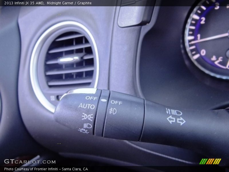 Midnight Garnet / Graphite 2013 Infiniti JX 35 AWD