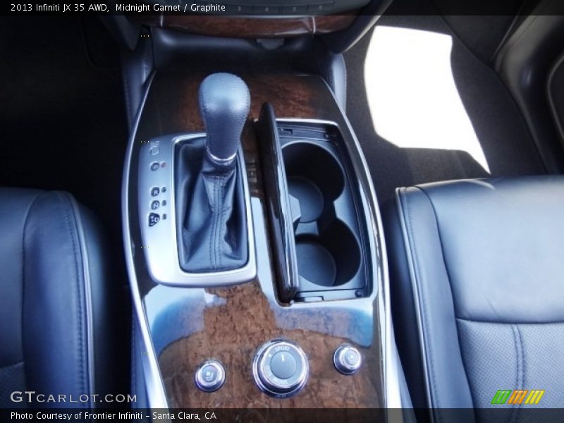 Midnight Garnet / Graphite 2013 Infiniti JX 35 AWD