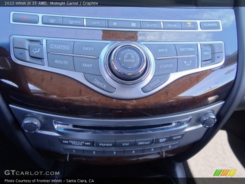 Midnight Garnet / Graphite 2013 Infiniti JX 35 AWD