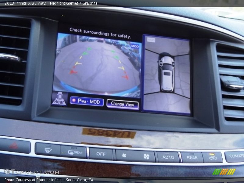 Midnight Garnet / Graphite 2013 Infiniti JX 35 AWD