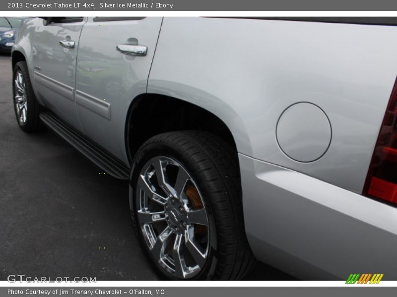 Silver Ice Metallic / Ebony 2013 Chevrolet Tahoe LT 4x4