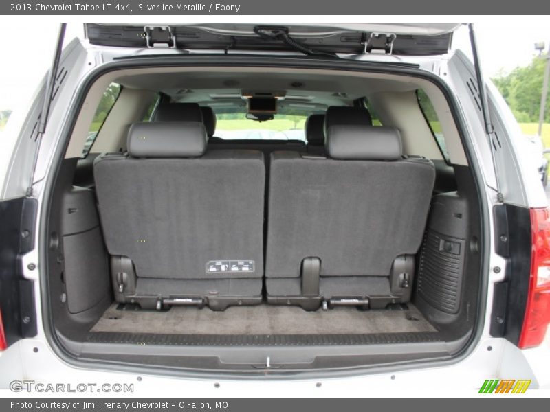 Silver Ice Metallic / Ebony 2013 Chevrolet Tahoe LT 4x4