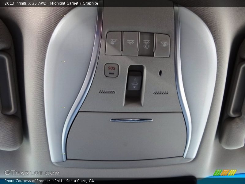 Midnight Garnet / Graphite 2013 Infiniti JX 35 AWD