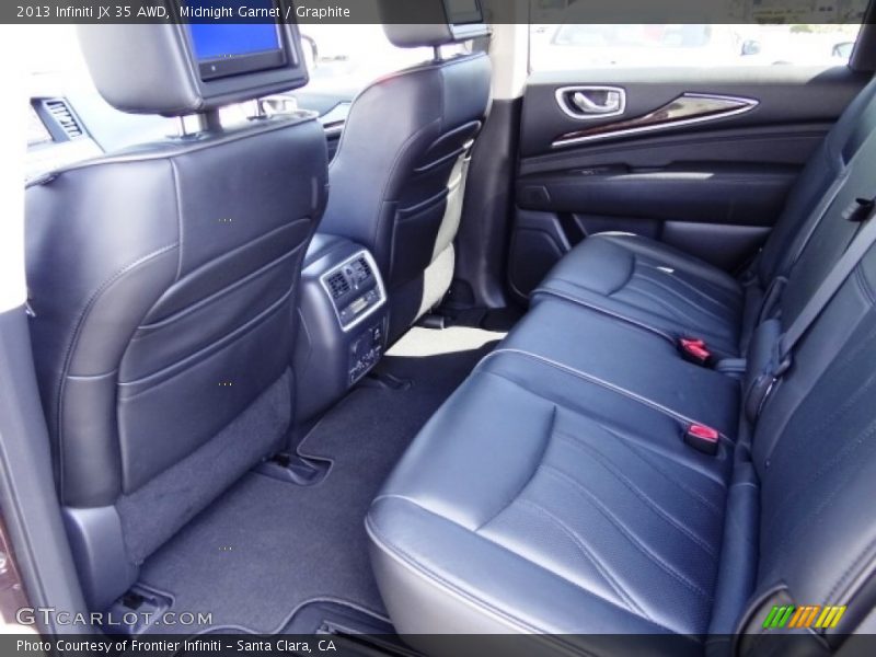 Midnight Garnet / Graphite 2013 Infiniti JX 35 AWD