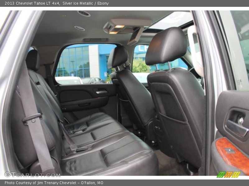 Silver Ice Metallic / Ebony 2013 Chevrolet Tahoe LT 4x4