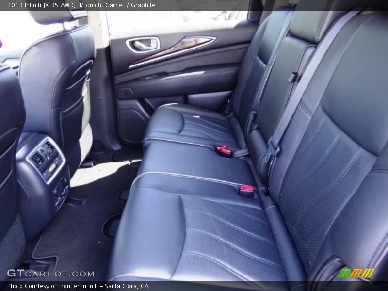 Midnight Garnet / Graphite 2013 Infiniti JX 35 AWD