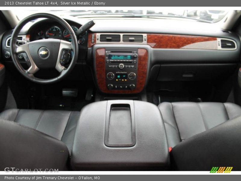 Silver Ice Metallic / Ebony 2013 Chevrolet Tahoe LT 4x4
