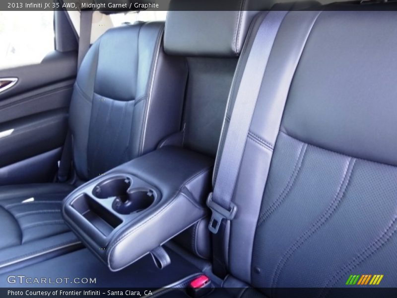 Midnight Garnet / Graphite 2013 Infiniti JX 35 AWD