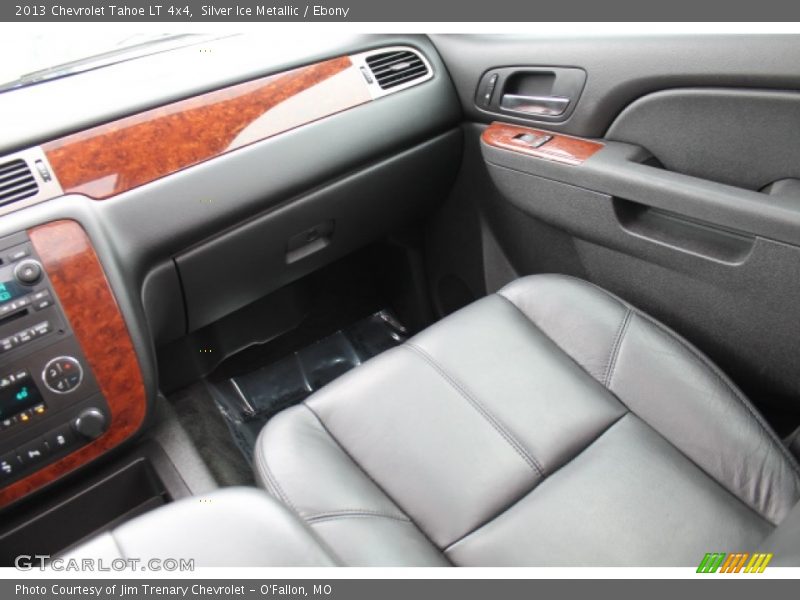 Silver Ice Metallic / Ebony 2013 Chevrolet Tahoe LT 4x4