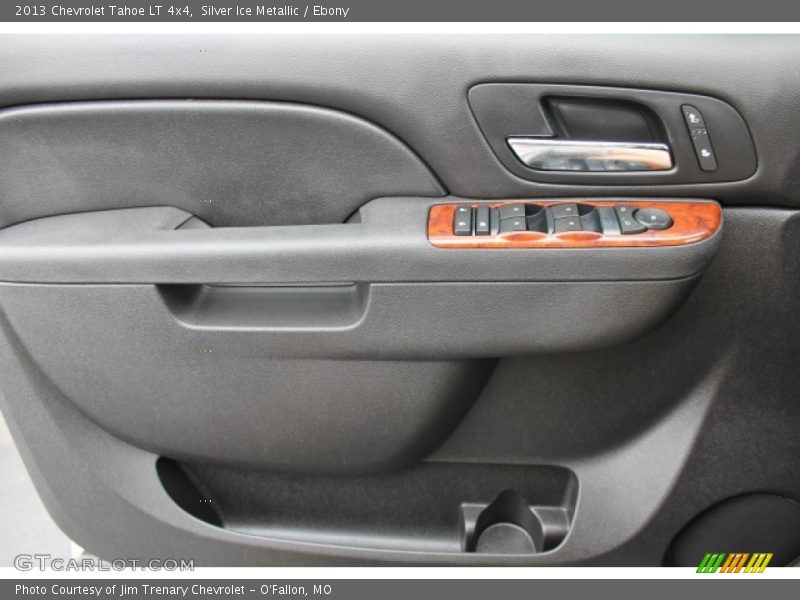 Silver Ice Metallic / Ebony 2013 Chevrolet Tahoe LT 4x4