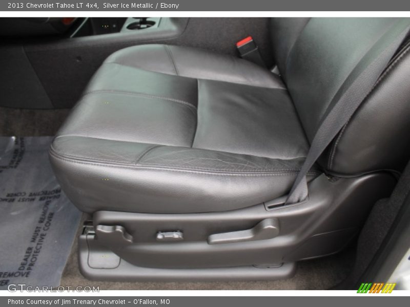 Silver Ice Metallic / Ebony 2013 Chevrolet Tahoe LT 4x4