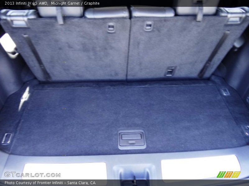 Midnight Garnet / Graphite 2013 Infiniti JX 35 AWD