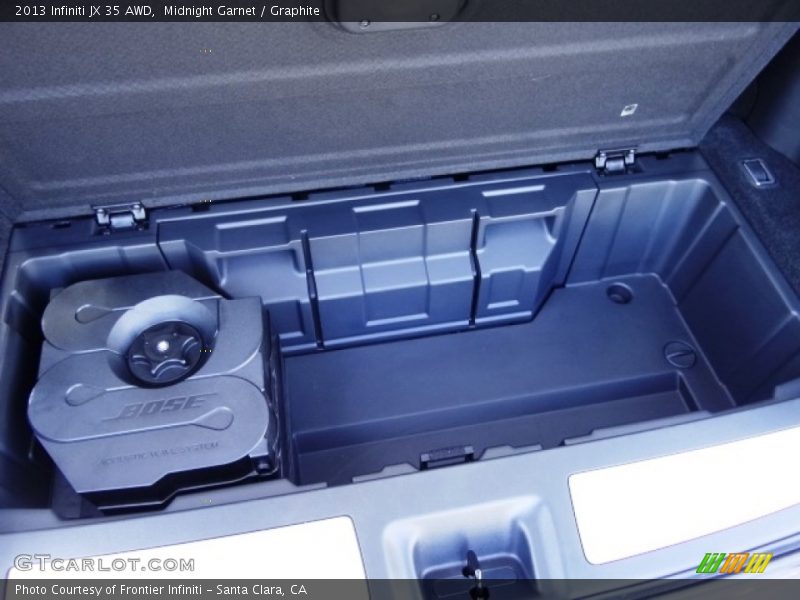 Midnight Garnet / Graphite 2013 Infiniti JX 35 AWD