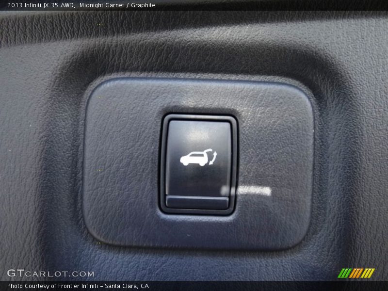 Midnight Garnet / Graphite 2013 Infiniti JX 35 AWD