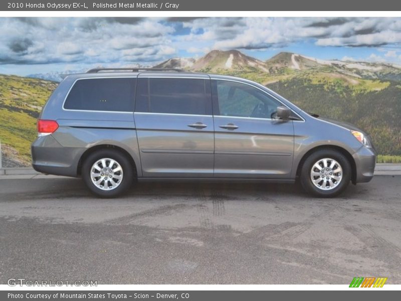 Polished Metal Metallic / Gray 2010 Honda Odyssey EX-L