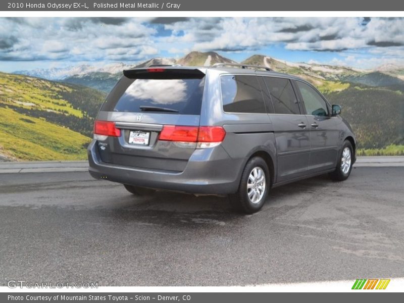 Polished Metal Metallic / Gray 2010 Honda Odyssey EX-L