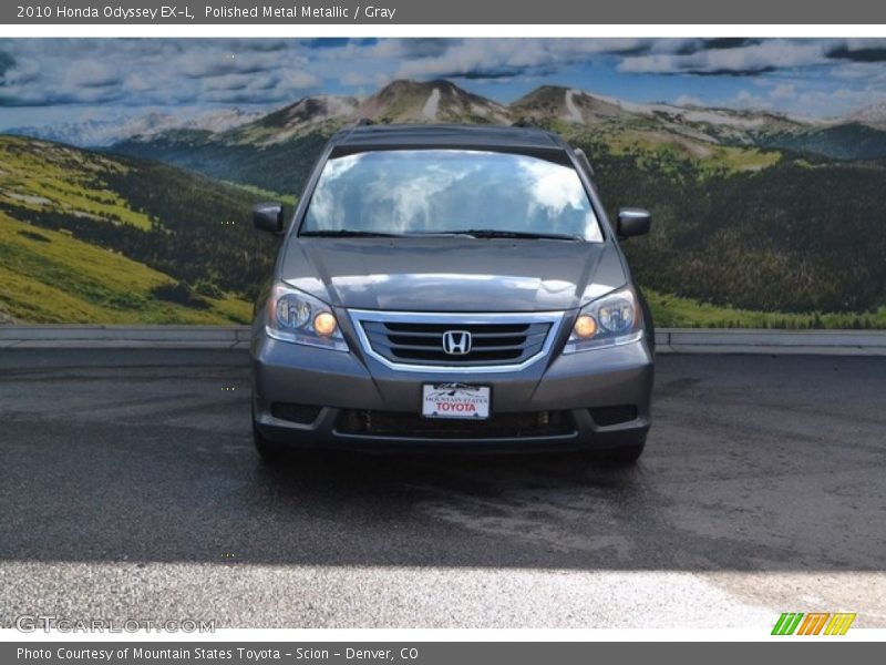 Polished Metal Metallic / Gray 2010 Honda Odyssey EX-L