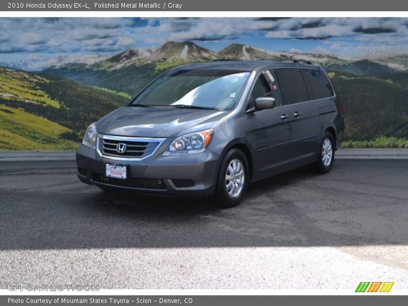 Polished Metal Metallic / Gray 2010 Honda Odyssey EX-L