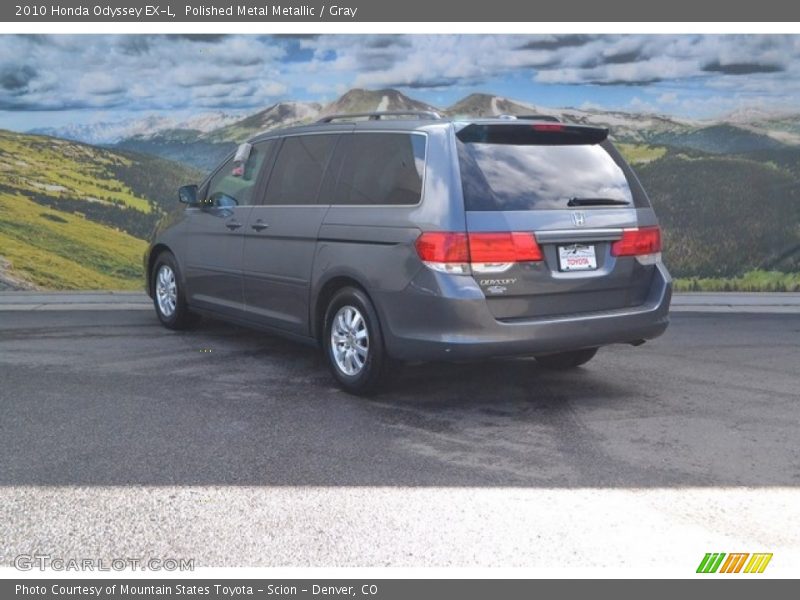 Polished Metal Metallic / Gray 2010 Honda Odyssey EX-L