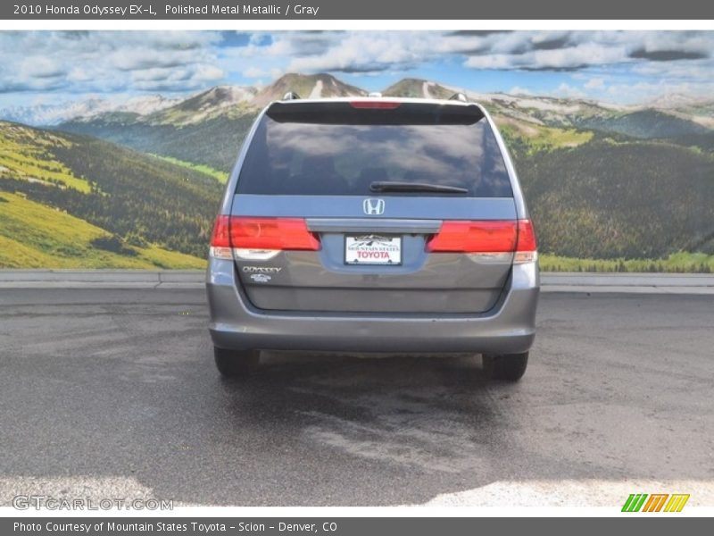 Polished Metal Metallic / Gray 2010 Honda Odyssey EX-L
