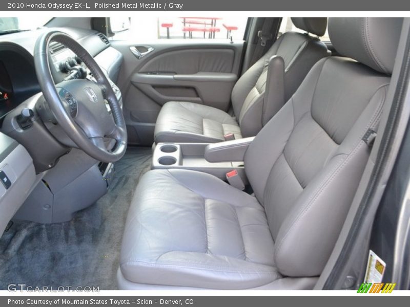 Polished Metal Metallic / Gray 2010 Honda Odyssey EX-L