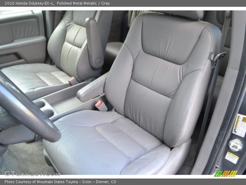 Polished Metal Metallic / Gray 2010 Honda Odyssey EX-L
