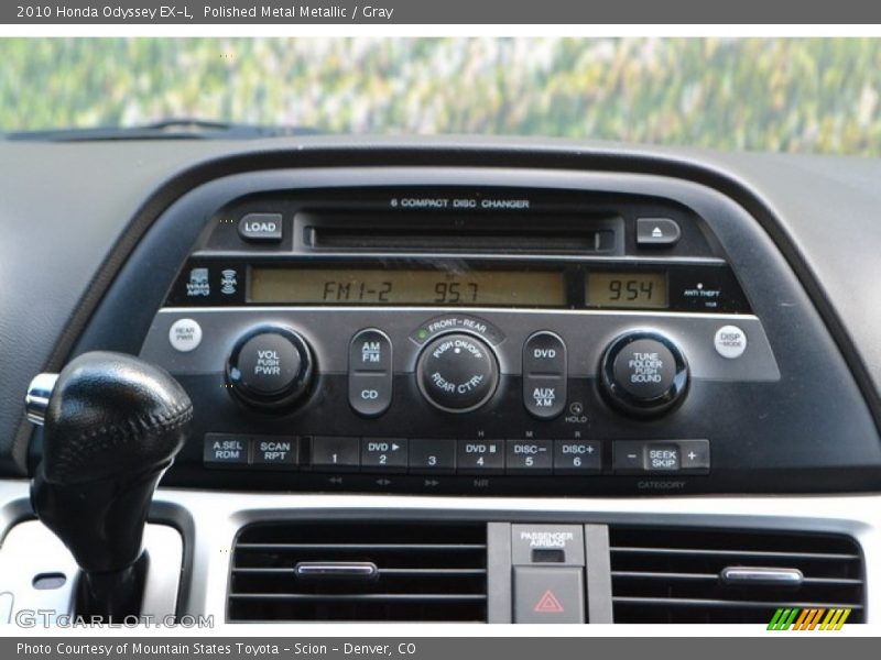 Polished Metal Metallic / Gray 2010 Honda Odyssey EX-L