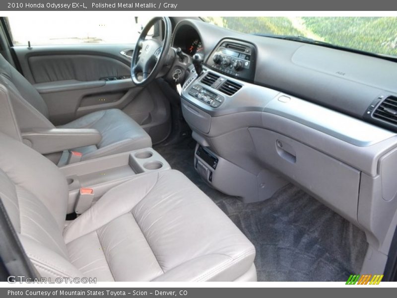 Polished Metal Metallic / Gray 2010 Honda Odyssey EX-L