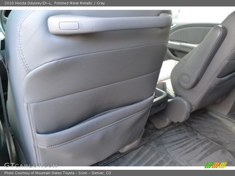Polished Metal Metallic / Gray 2010 Honda Odyssey EX-L