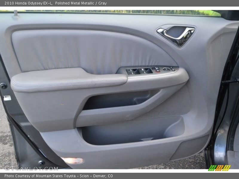 Polished Metal Metallic / Gray 2010 Honda Odyssey EX-L
