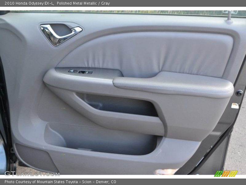 Polished Metal Metallic / Gray 2010 Honda Odyssey EX-L