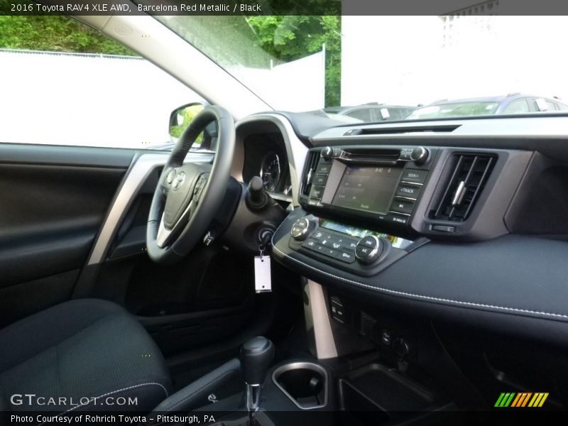 Barcelona Red Metallic / Black 2016 Toyota RAV4 XLE AWD
