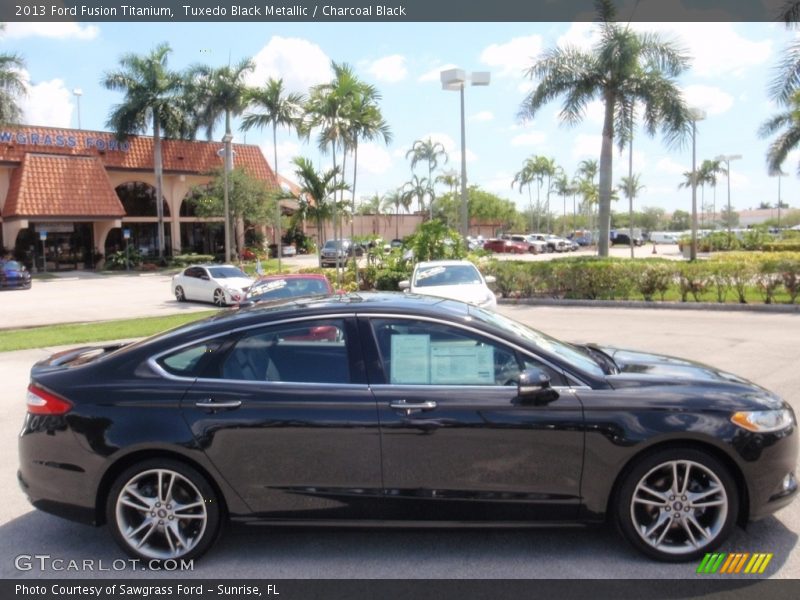 Tuxedo Black Metallic / Charcoal Black 2013 Ford Fusion Titanium