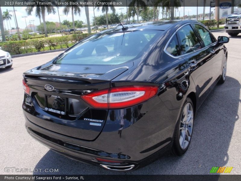 Tuxedo Black Metallic / Charcoal Black 2013 Ford Fusion Titanium
