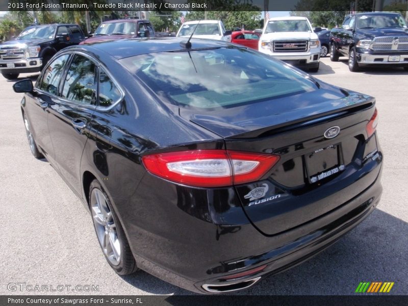 Tuxedo Black Metallic / Charcoal Black 2013 Ford Fusion Titanium