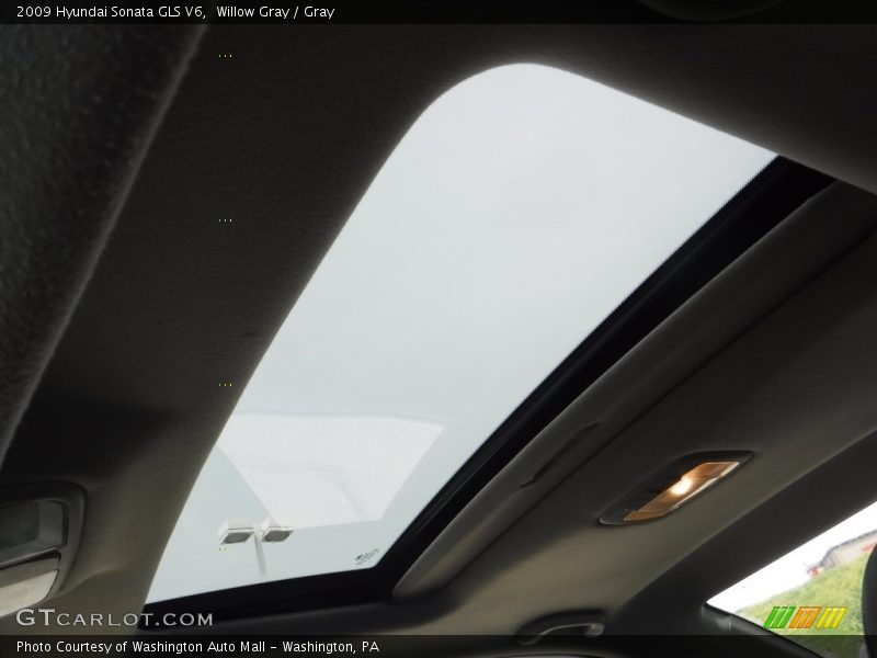 Willow Gray / Gray 2009 Hyundai Sonata GLS V6