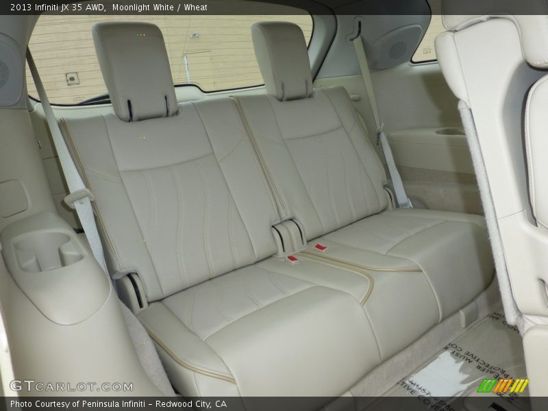 Moonlight White / Wheat 2013 Infiniti JX 35 AWD