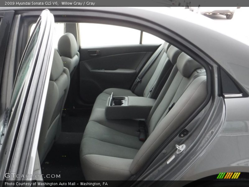 Willow Gray / Gray 2009 Hyundai Sonata GLS V6