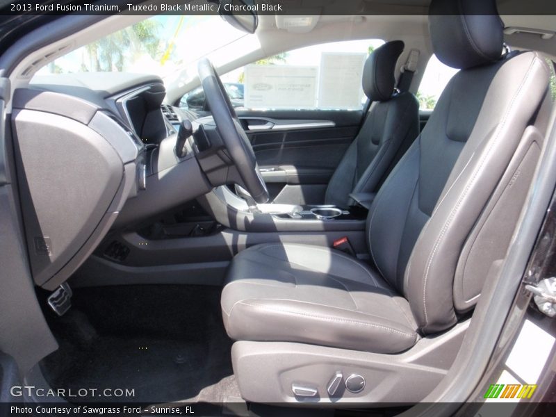 Tuxedo Black Metallic / Charcoal Black 2013 Ford Fusion Titanium