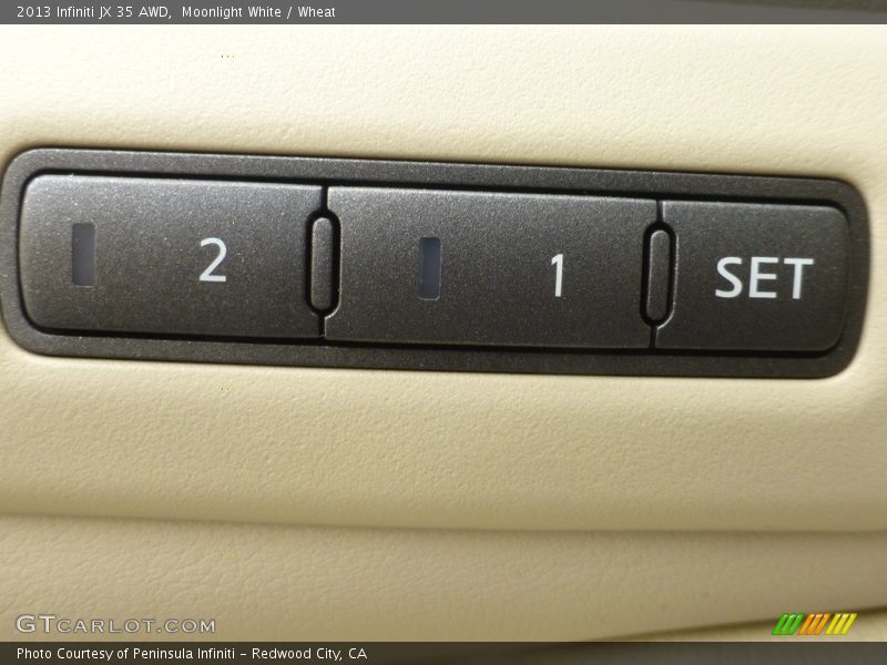 Moonlight White / Wheat 2013 Infiniti JX 35 AWD
