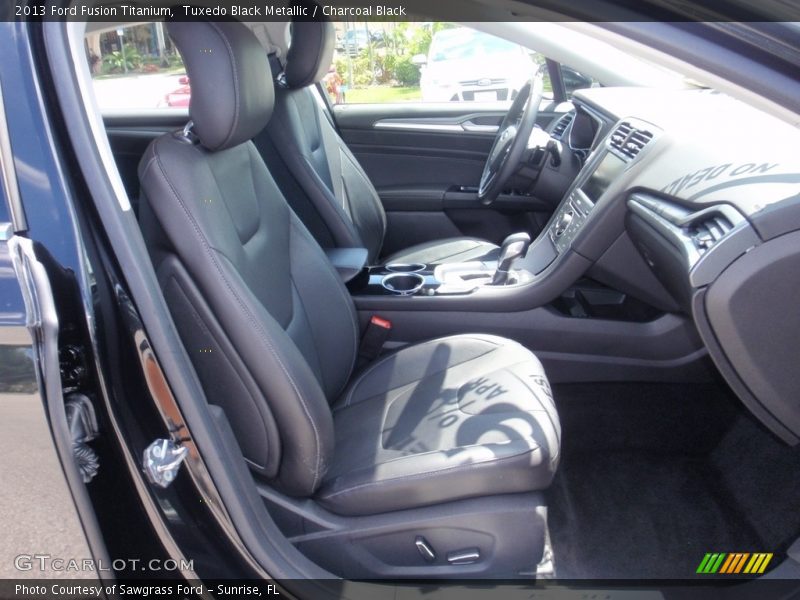 Tuxedo Black Metallic / Charcoal Black 2013 Ford Fusion Titanium