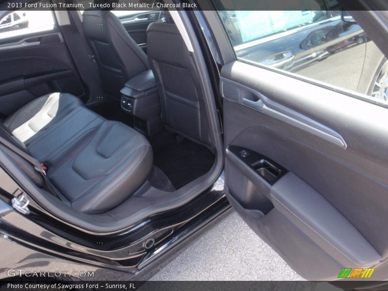 Tuxedo Black Metallic / Charcoal Black 2013 Ford Fusion Titanium